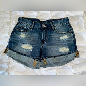 Articles of Society Cuffed Denim Shorts